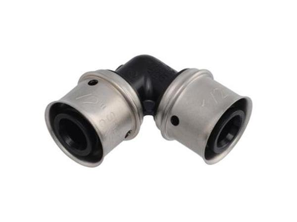 UPP248Z5 0.5 in. PEX Press Poly Elbow, Black - Pack of 5