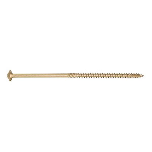 388FGBU 8 in. FrameGrip T40 Star Drive Structural Screws Bucket, Gold