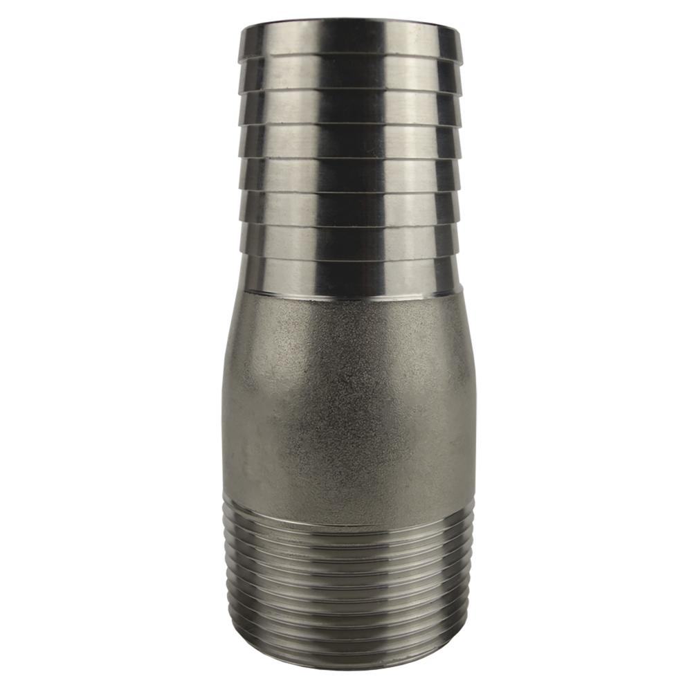MA100SS 1 in. Barb x MIP Stainless Steel Adapter, Silver