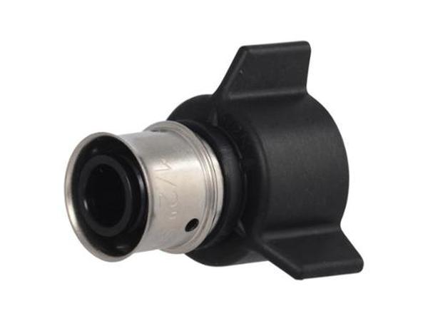 UPP526Z 0.5 in. FNPT PEX Press Poly Swivel Adapter, Black
