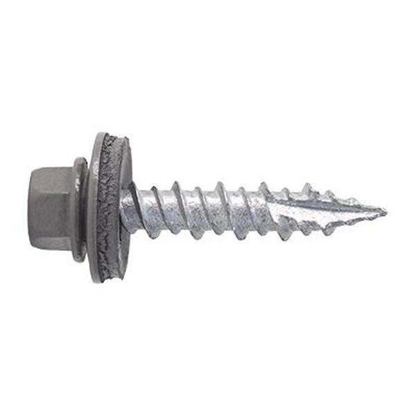 101HLCHA 10 x 1 in. FastGrip Hi-Lo Mechanical Galvanized Screw, MGAL Charcoal
