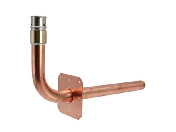 UCP25094Z 0.5 in. Closed 4 x 8 in. Stub Out with Bracket