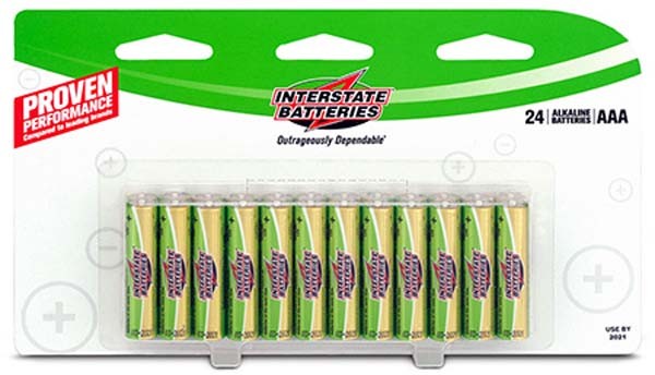 DRY0191 Alkaline Battery AAA - 24 Count