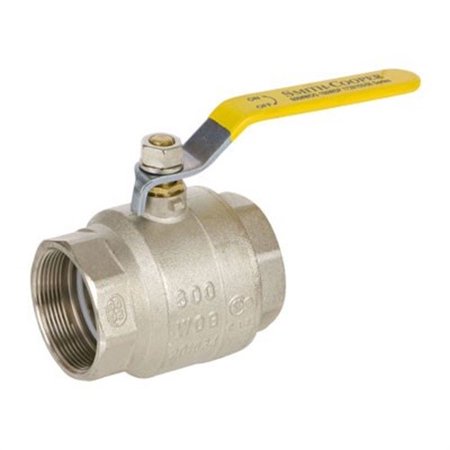 Picture of Smith-Cooper 01728160LL 1.25 in. Nickel Plated Ball Valve