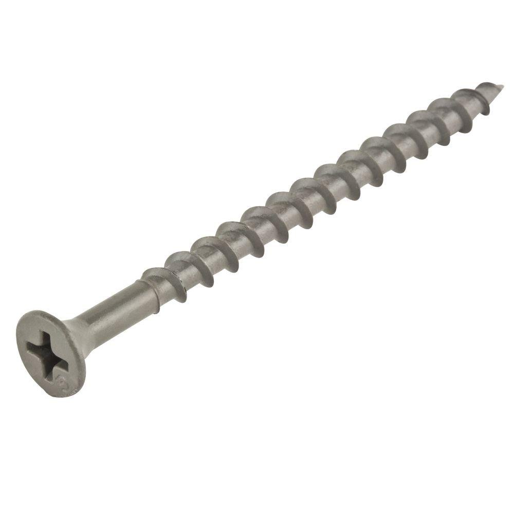 Deck Screw, Grey - 1.625 in. x No0.6 - 1 lbs