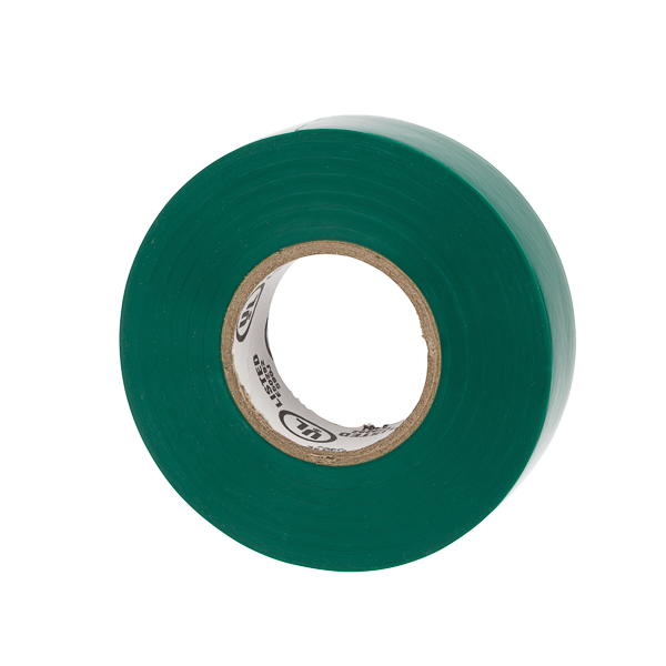 WW-722-5 7 m Select Vinyl Large Electrical Tape, Green