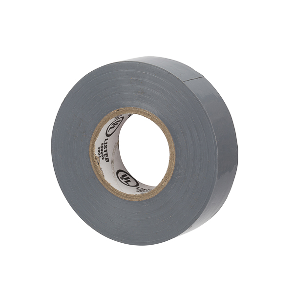 WW-722-8 7 m Select Vinyl Large Electrical Tape, Grey