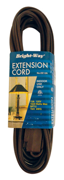 Picture of Howard Berger EE20 Brown 20 ft. Extension Cord - 16-2 Gauge 13Amp