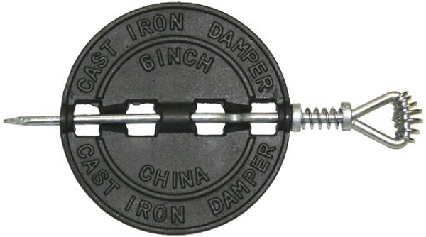 Picture of United States Stove D6 Damper Cast Iron - 6 in.