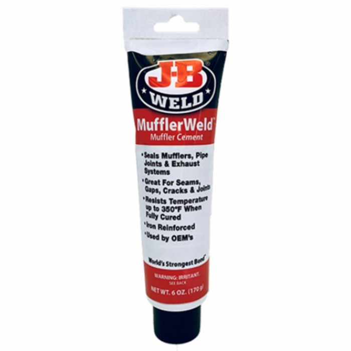 Muffler Cement Paste Plastic Tube - 6 oz