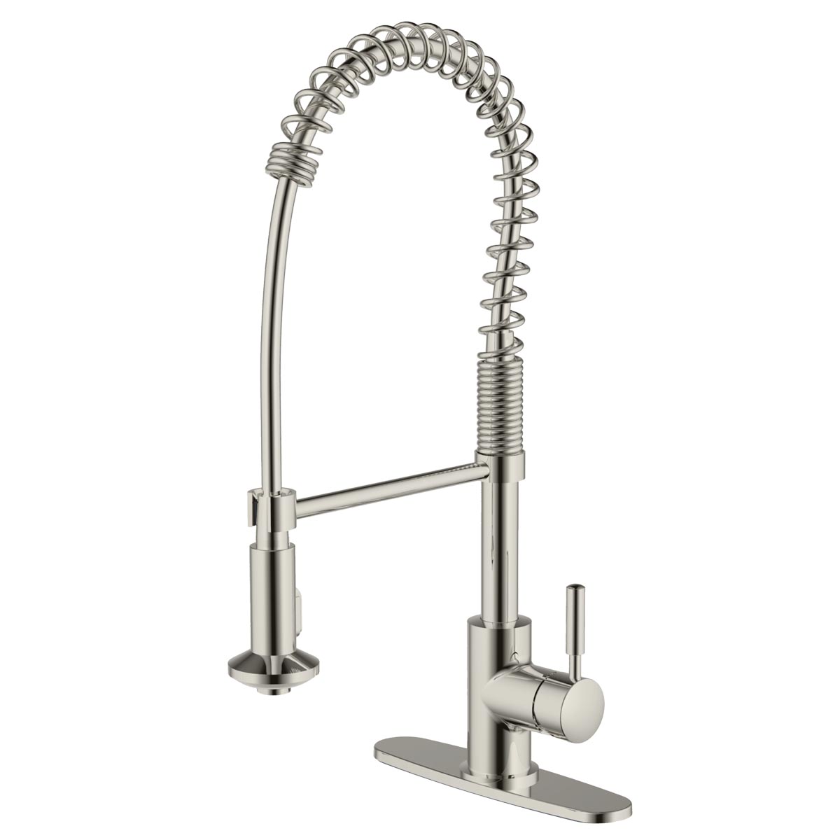 192-6474 Casmir Single Handle Faucet - Brushed Nickel -  COMPASS MANUFACTURING