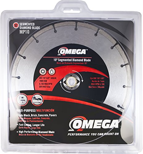 Picture of Omega Diamond Tools MP10 Segmented Blade - 10 in.