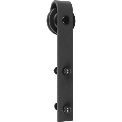 1000 Series 8 ft. Barn Door Hardware - Black