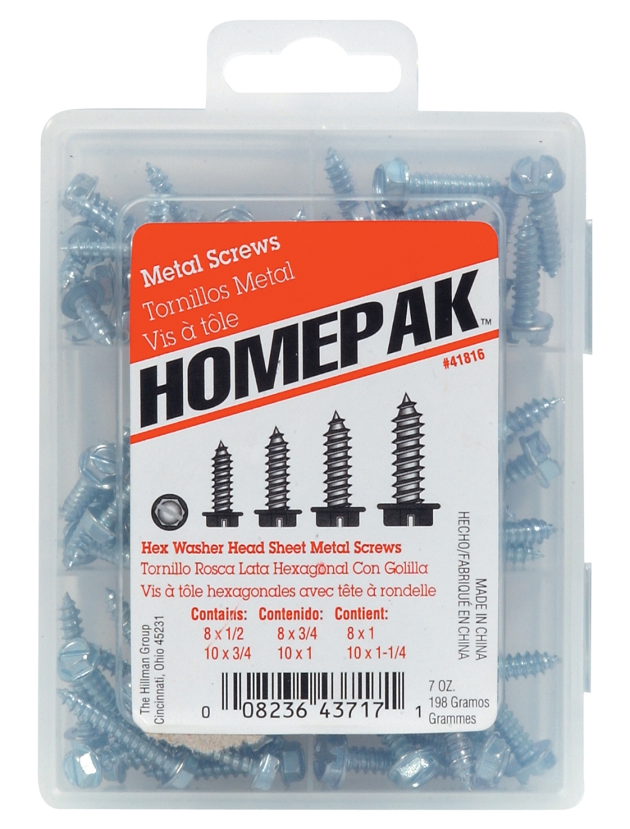 41816 Assorted Hex Washer Head Sms