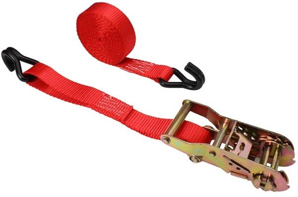 Ratchet with Long Handle & J Hooks 2 x 50 ft.