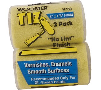 Roller Cover Tiz Foam Twin Pack - 3 in.