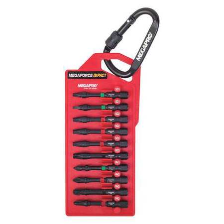 9BP-1-10B Impact Assorted Bits - 2 in.