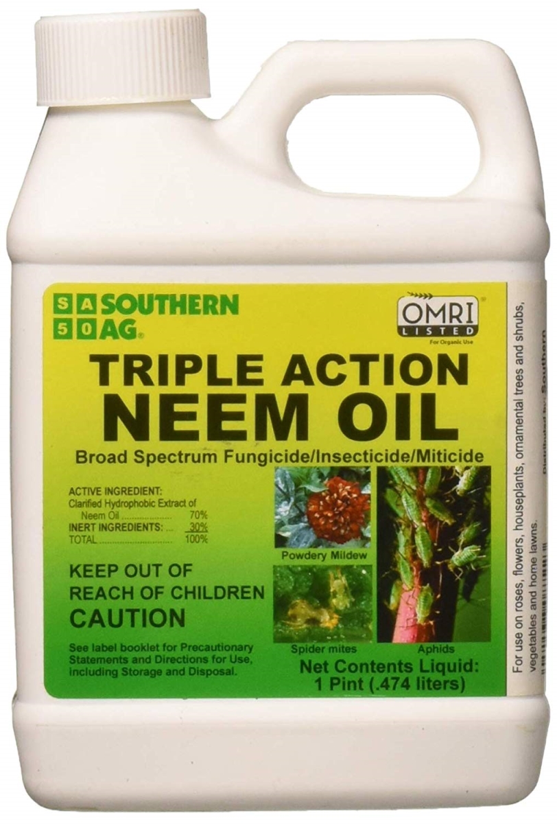 Picture of Southern Ag 8722 1 Pint Triple Action Organic Neem Oil - Pack of 12