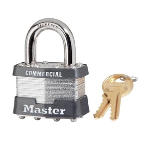 Picture of Master Lock 91800 1KA2460 Padlock Laminated Steel - 1.75 in.