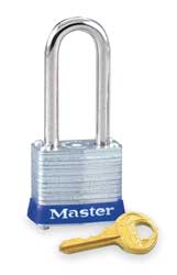 7KALJP316 Padlock Laminated Steel - 2.5 in -  MASTER LOCK 91800