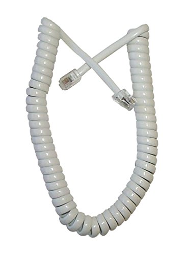 Picture of Black Point Products BT-083 WHITE 7 ft. CoiLED Handset Cord