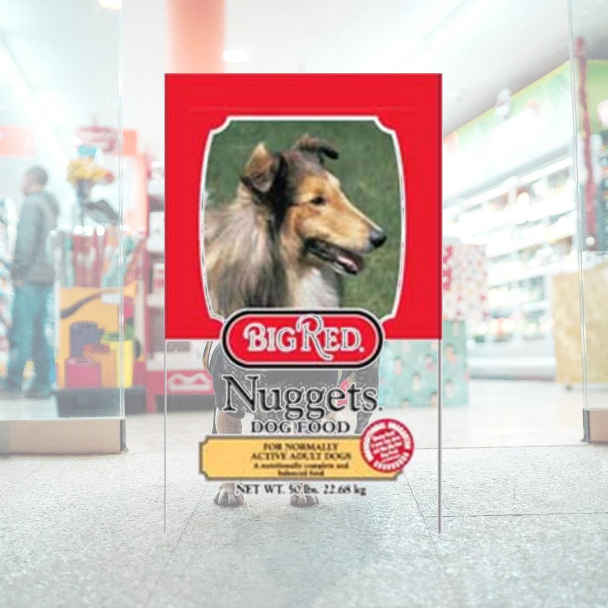 Picture of Cargill Animal Nutrition 31557 Big Red Nuggets 22-12 - 50 lbs