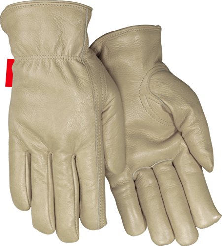 Glove Cowhide Shirred - Medium