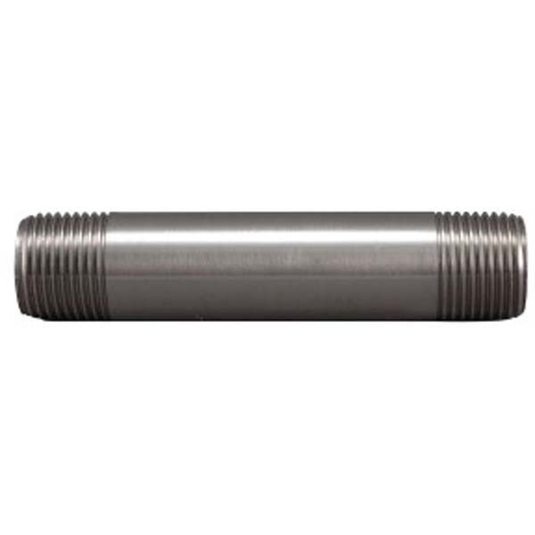 Nipple 0.375 Ips x 3 in. Brushed Nickel