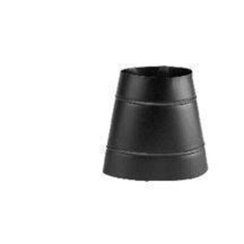 6X6X610 Boot Round & Oval, Black - 6 in.