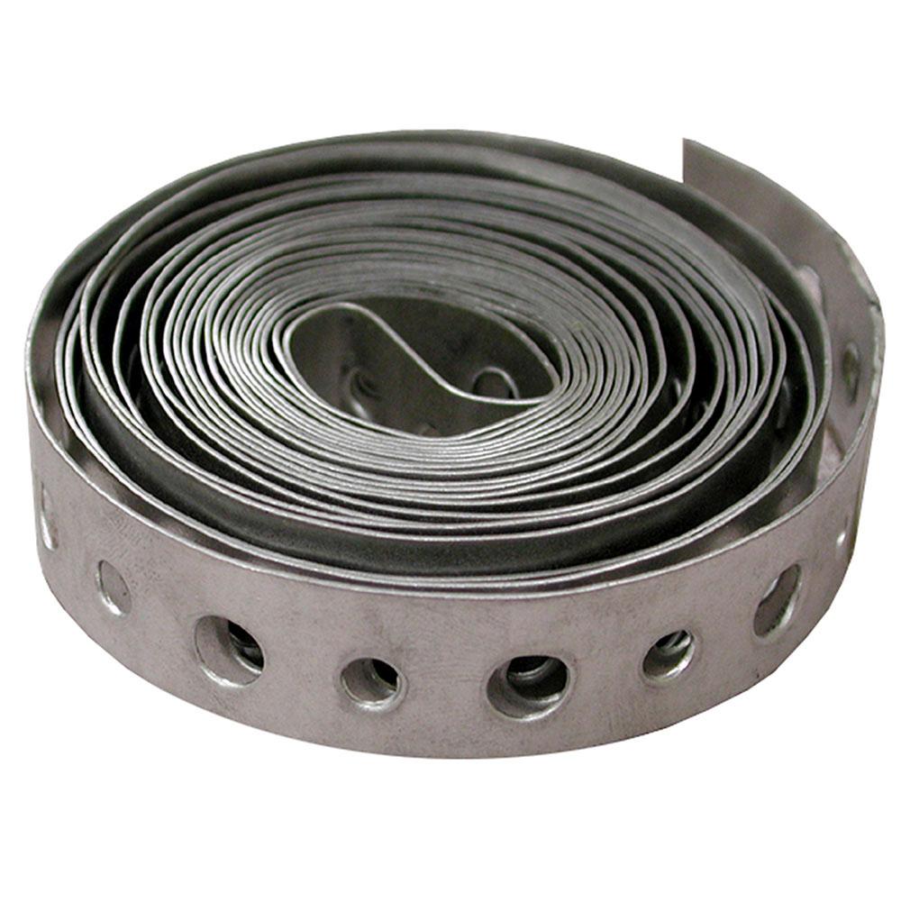 1 in. Half Clamp With Nail - Pack of 50