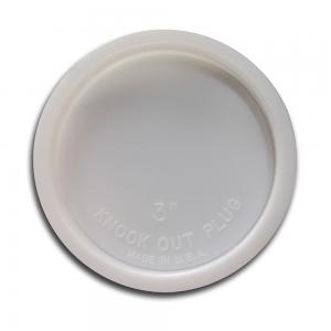 Test Cap Knockout, 1.5 in. - Pack of 100