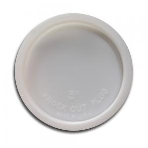 Test Plug Knockout, 4 in. - Pack of 50