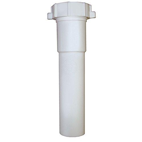 PVC Slip Joint Extension Tube - 1.5 x 8 in.