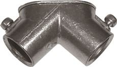 Emt Pull Elbow 90 deg 0.5 in. Zinc with Gasket