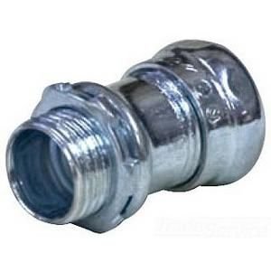 Emt Connector Compression 2 in. Steel