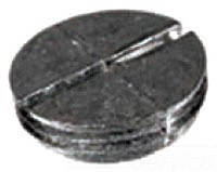 Closure Plug 0.75 in. Zinc