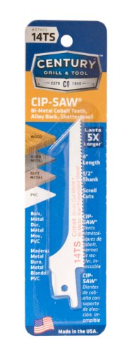 4" L x General Purpose Cutting Contractor Bi-Metal Recip Blade,14Tx4 in