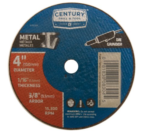 Thick Type 1A Cutting Wheel - 3 x 0.035 in.