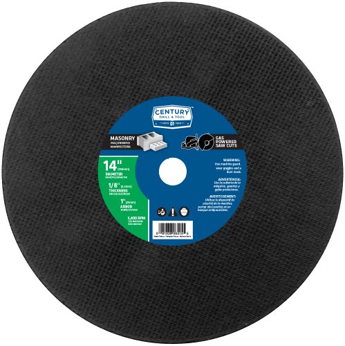 Abrasive Saw Blade High Speed - 14 x 0.125 x 1 in.