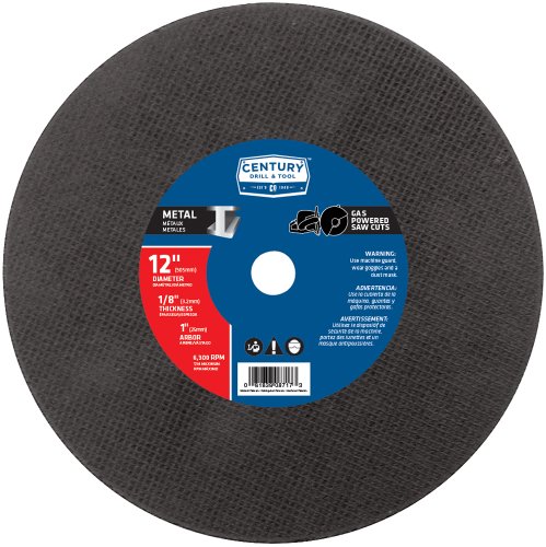 Abrasive Saw Blades High Speed - 12 x 0.125 x 1 in.