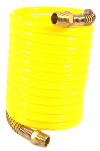Recoil Air Hose, Yellow - 0.25 in. x 12 ft.