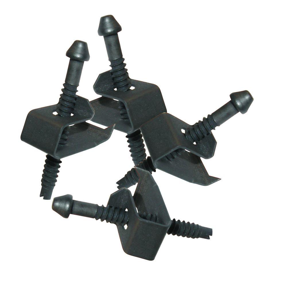 Clips for U-Channel & Elkay Stainless Steel Sink