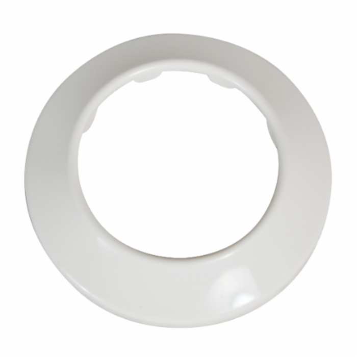 Flange Shallow 1.5 in Ips-White Plastic