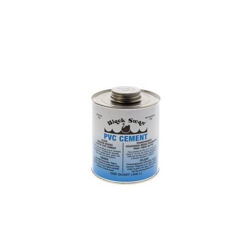 PVC Cement Clear Medium Bodied Quart 32 oz