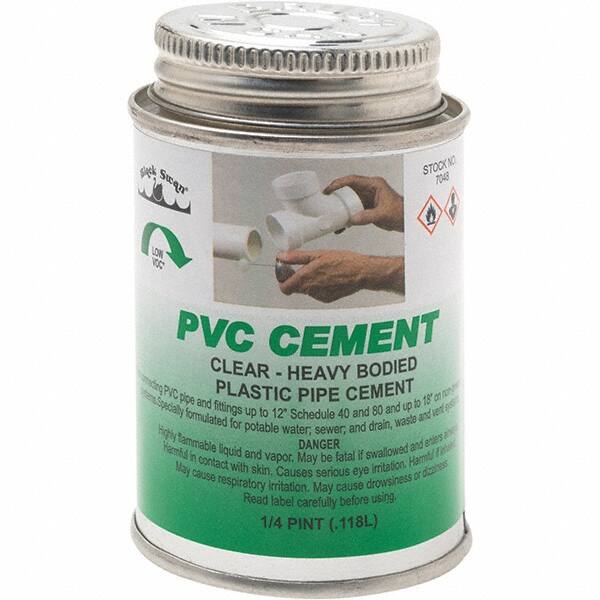 7048 PVC Cement Clear Heavy Bodied - 4 oz