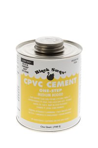 7224 CPVC Onestep Flow Gold Cement Yellow - 16 oz