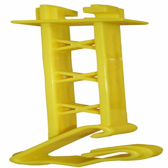 5 in. Reverse T-Post Insulator - Yellow