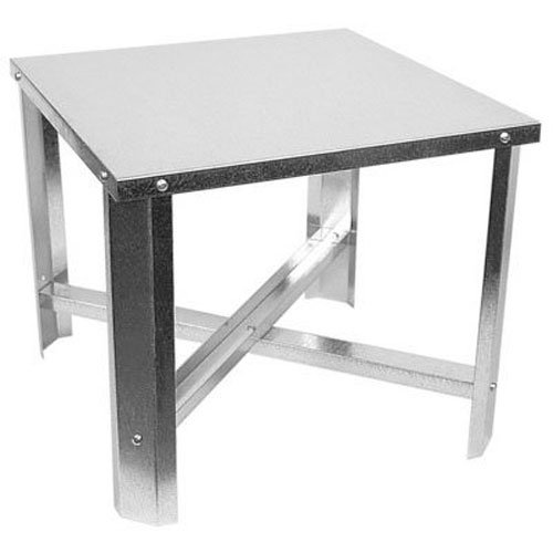 SharkBite QuickStand Metal Electric or Gas Water Heater Stand 16 in. H X 21-1/2 in. L X 21-1/2 in. W