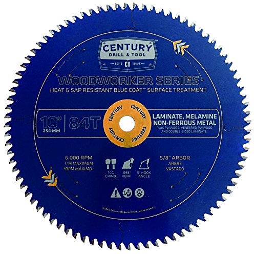 Picture of Century Drill & Tool 10605 10 in. x 84T Woodworking Blade