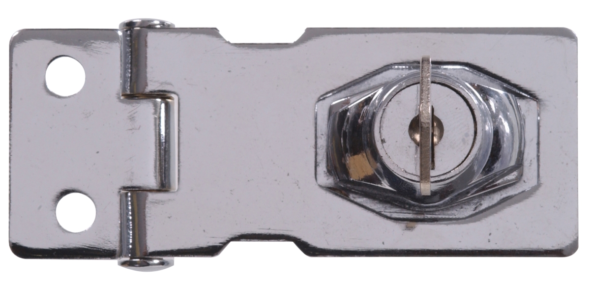 Carded - Sec Key Safe Hasp Hinges, 4.5 in.
